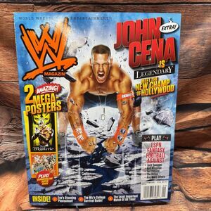 WWE Magazine September 2010 John Cena Rey Mysterio Undertaker Posters